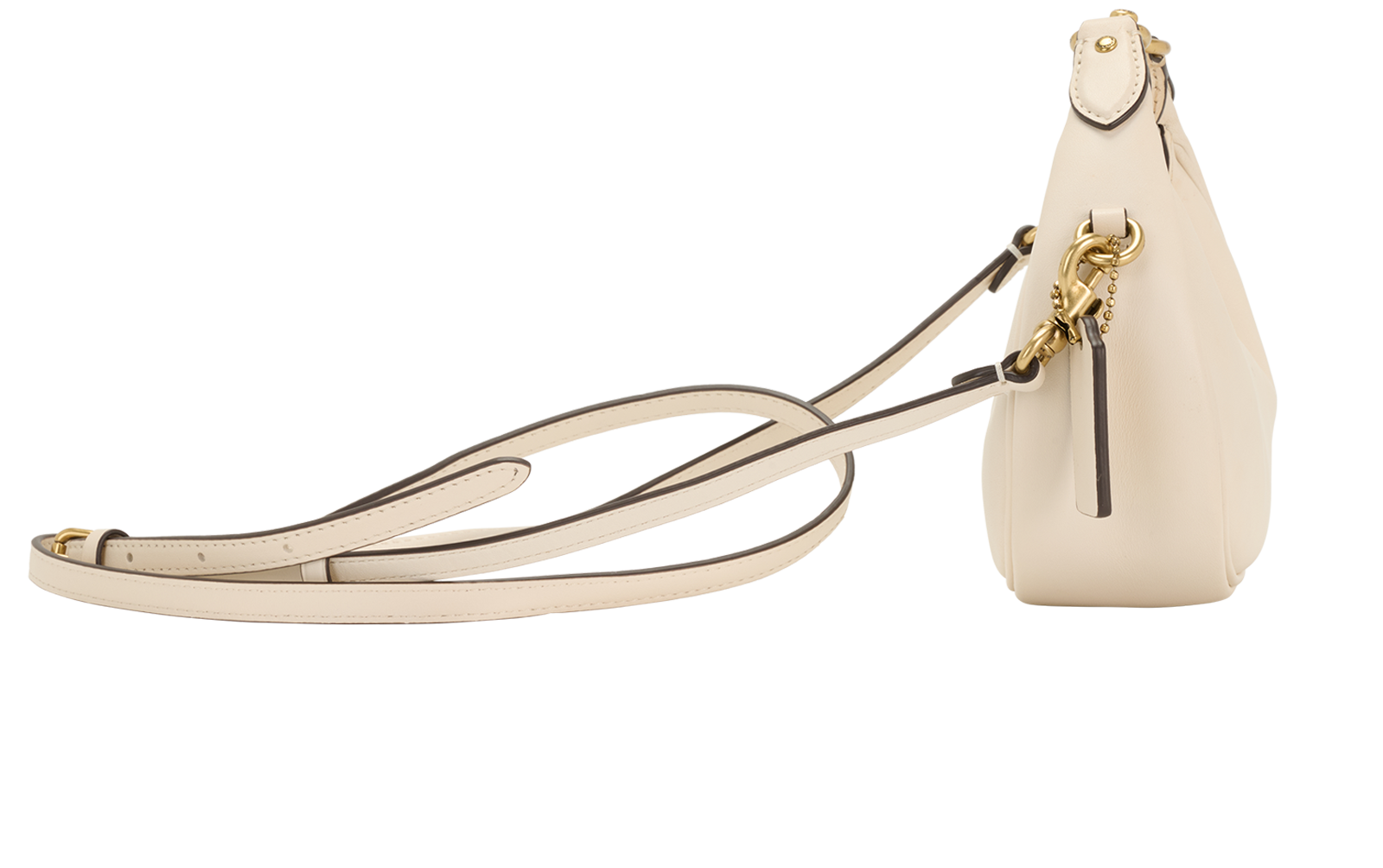 Jonie, &pound;120, Handbags, Cream, Leather, Bottom view